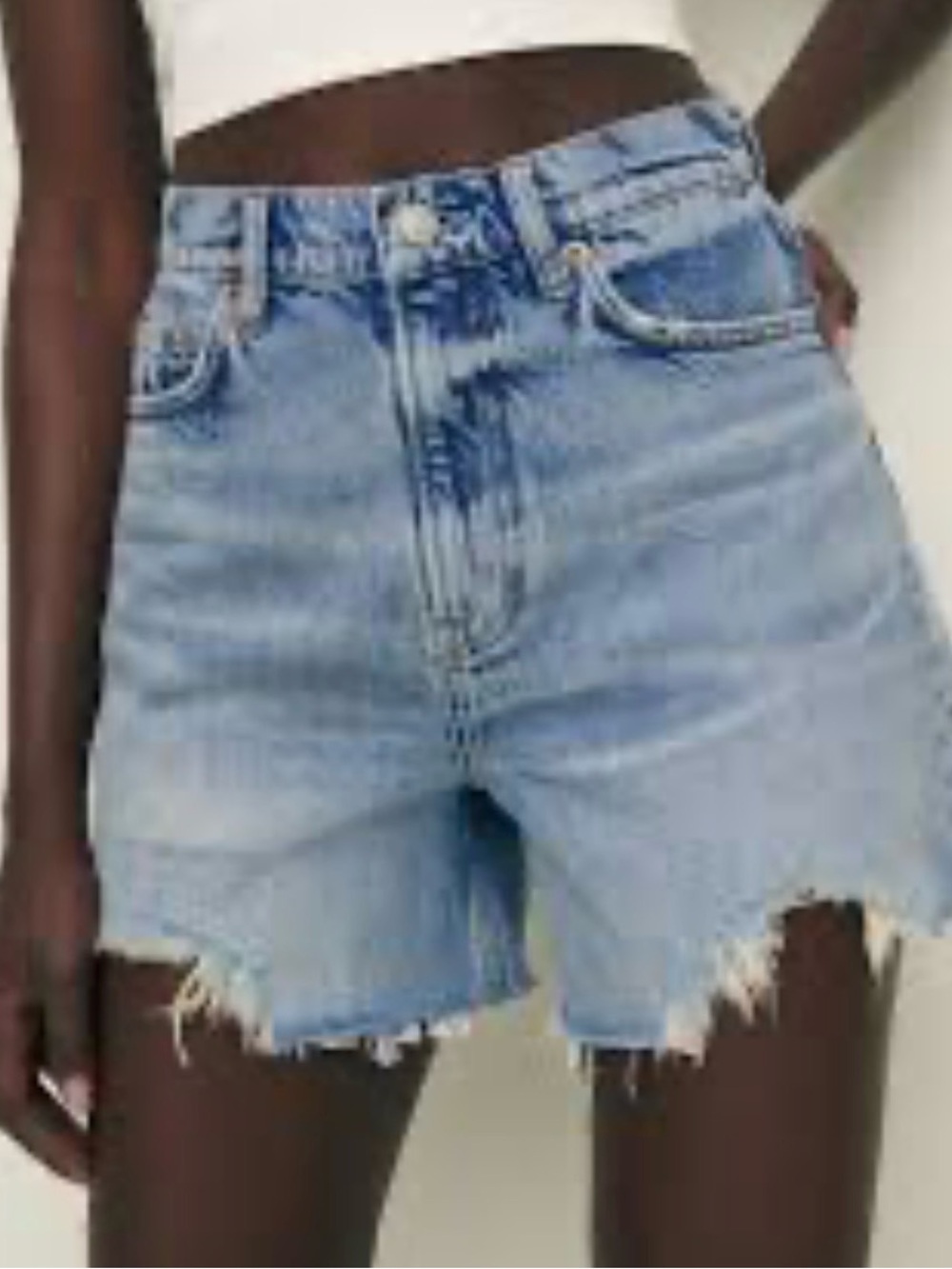 Reformation Wilder High Rise Relaxed Jean Shorts Size 28
